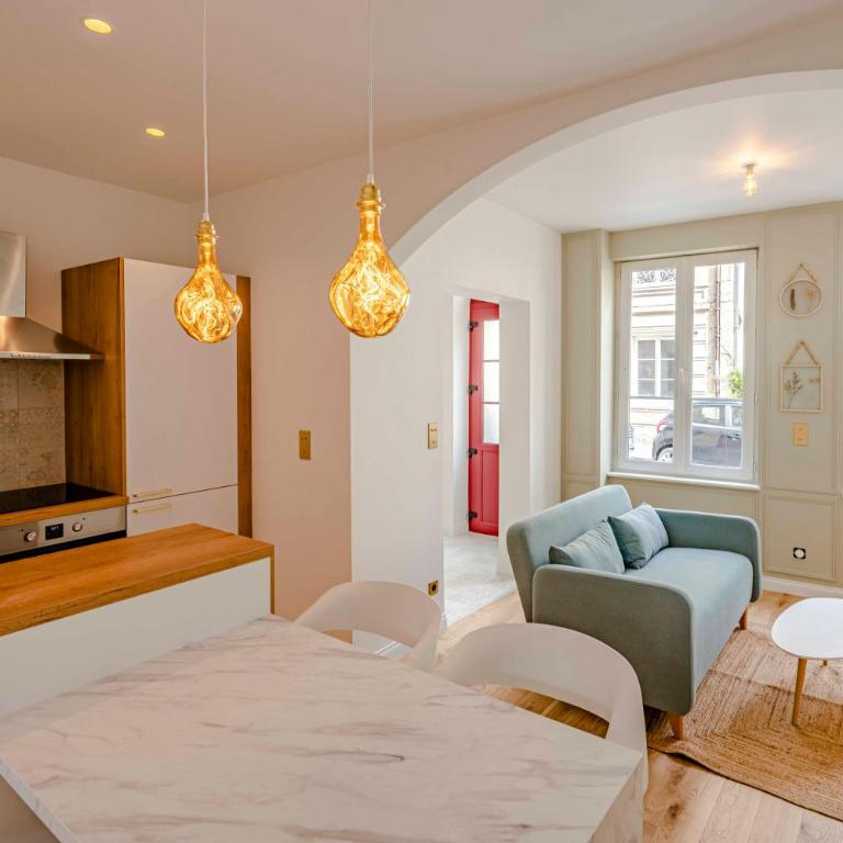 L'Écrin - Rénové & raffiné - Cœur de Caen - RDC - Appartement 1 Chambre - 20