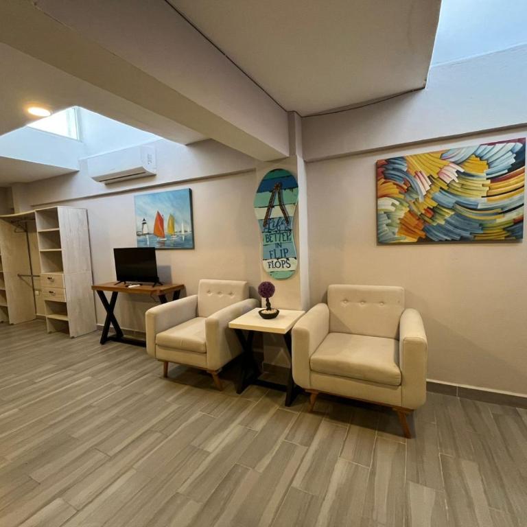 Amplio estudio frente al mar en Cozumel A5 - Apartamento de 1 dormitorio - 7