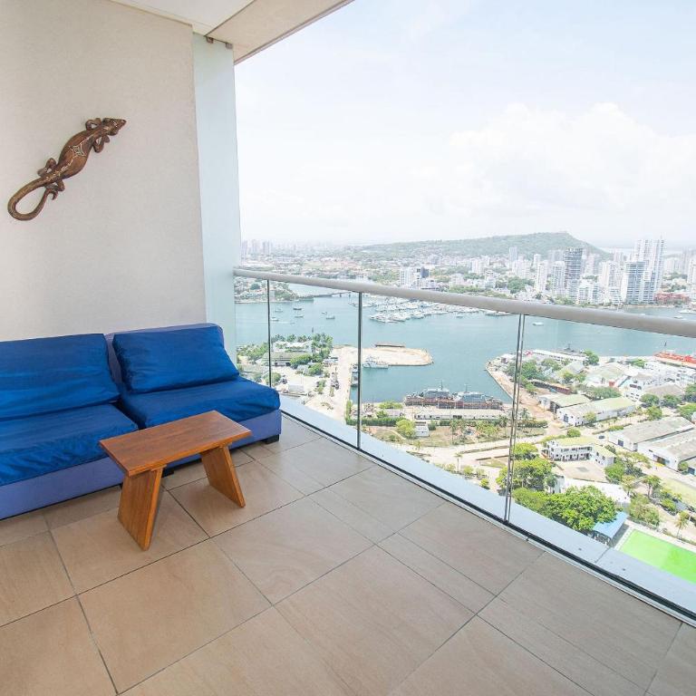 Edificio H2 en Bocagrande Frente al Mar - Apartamento con vistas al mar - 25