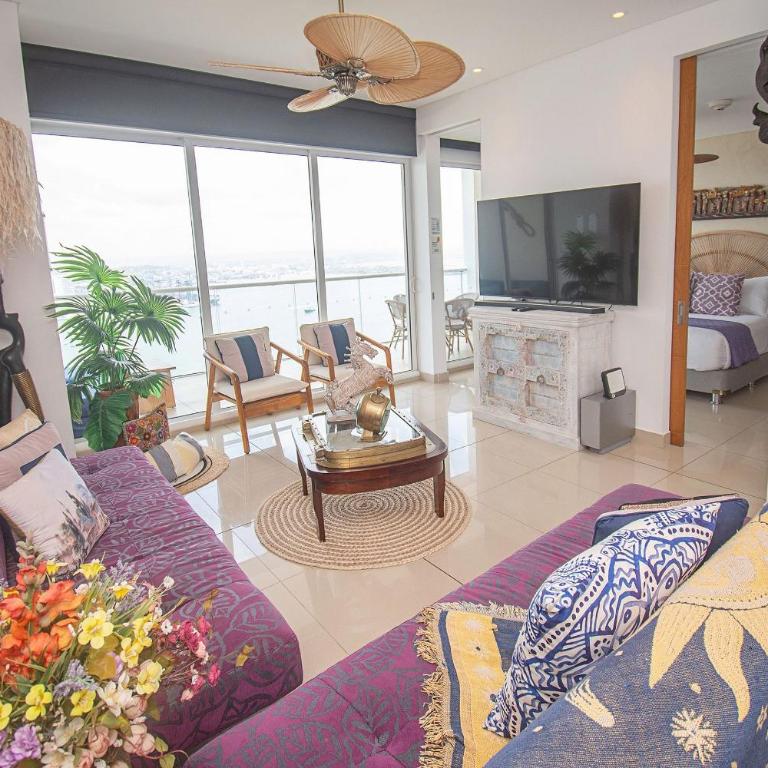 Edificio H2 en Bocagrande Frente al Mar - Apartamento con vistas al mar - 29