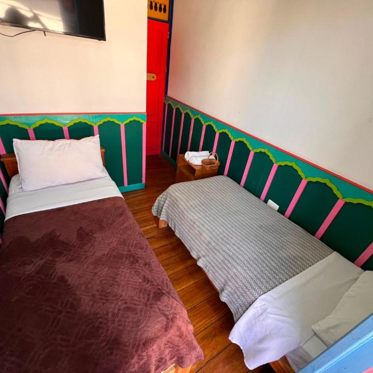 Mitos Hotel Filandia - Habitación Doble con baño privado - 2 camas - 1