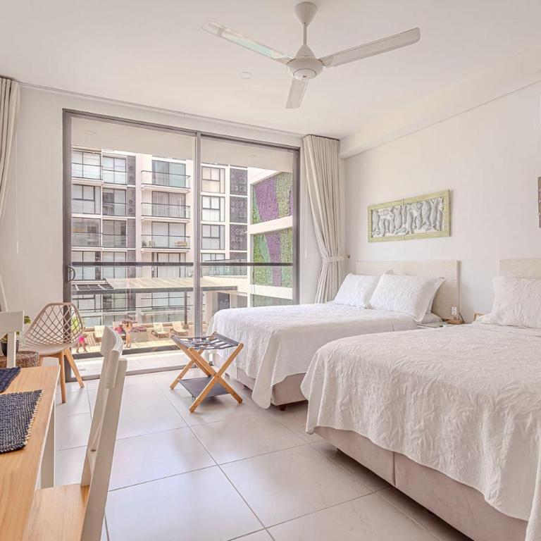 Apto Moderno con Balcon Vista al Mar y Piscina - Apartamento de 1 dormitorio - 33