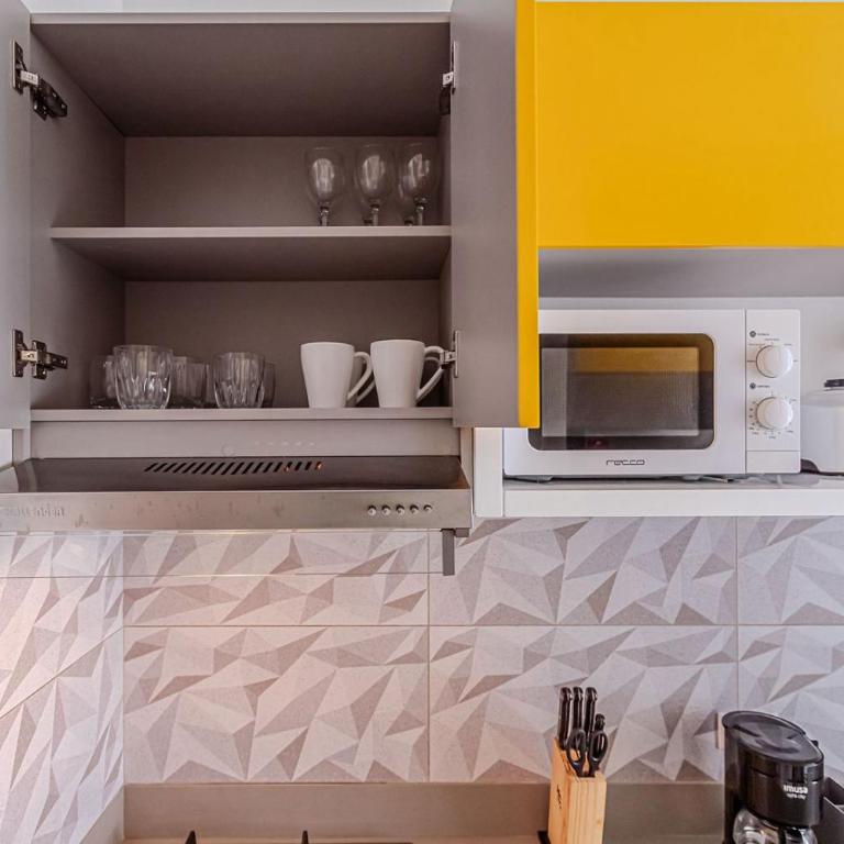 Apto Moderno con Balcon Vista al Mar y Piscina - Apartamento de 1 dormitorio - 36