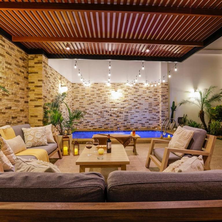 Luxury Ground Penthouse Terrace Lux Pool, BBQ, AC - Apartment - 4