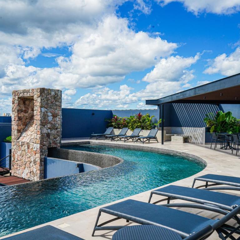 Terraza Privada PH Con Jacuzzi Tulum - Appartement 2 Chambres avec Piscine Privée - 19