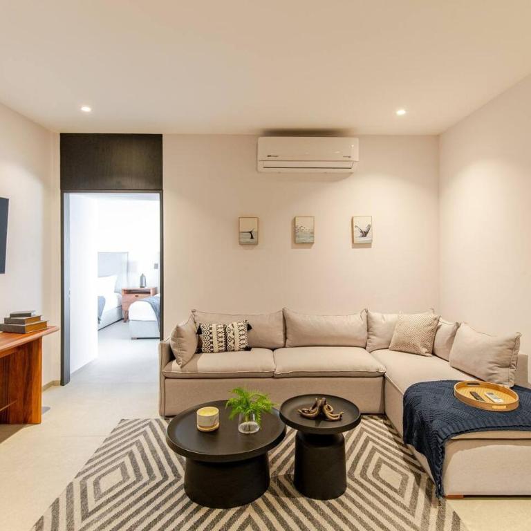 Condominio cerca de la playa y espectaculares vistas al oceano desde el rooftop - 2-Zimmer-Apartment - 1