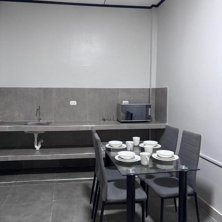 Mini departamento acogedor y privado - Apartamento Estudio con cama extragrande - 3