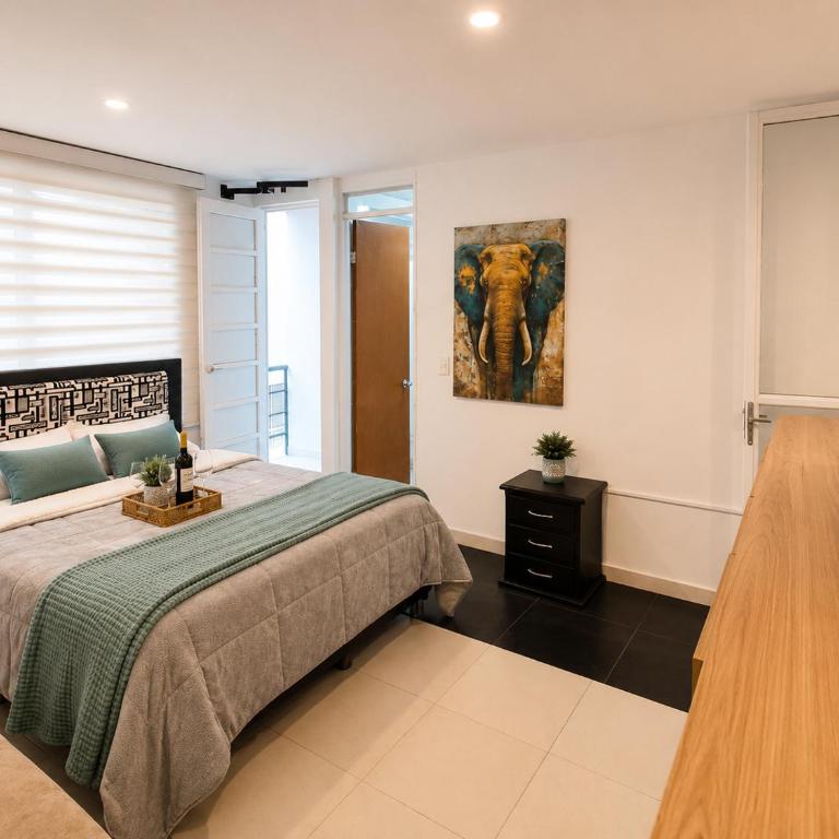 Encantador Apartamento con Balcón en al lado de la UPTC - Apartamento de 1 dormitorio - 2