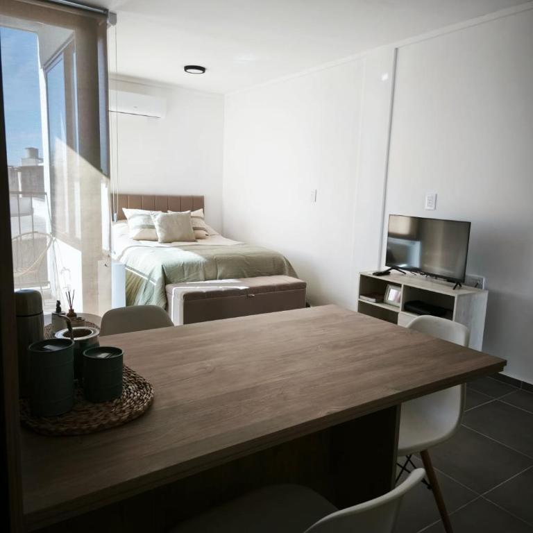 Cálido y Luminoso departamento a estrenar - Apartamento Estudio con cama grande - 8