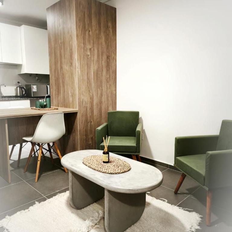 Cálido y Luminoso departamento a estrenar - Apartamento Estudio con cama grande - 12