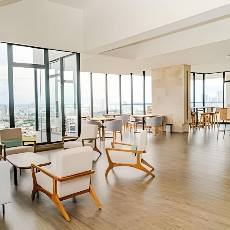 Nuevo apartamento de 1 dormitorio con vista al mar y al lago - Apartamento con vistas al mar - 24