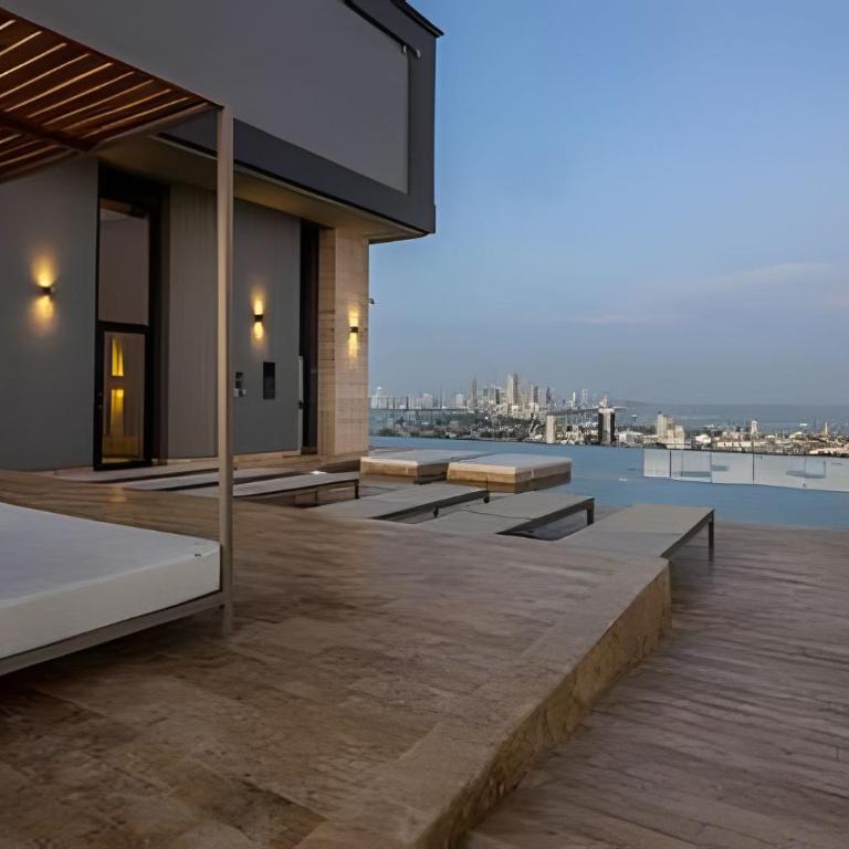 Nuevo apartamento de 1 dormitorio con vista al mar y al lago - Apartamento con vistas al mar - 28