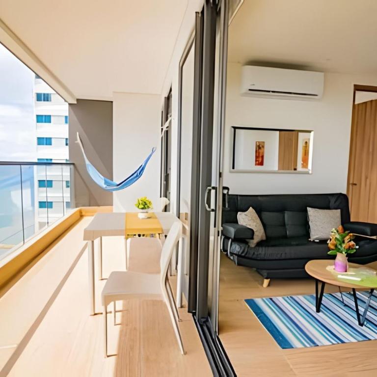 Nuevo apartamento de 1 dormitorio con vista al mar y al lago - Apartamento con vistas al mar - 40