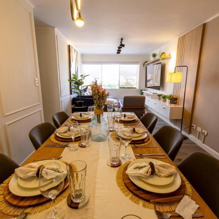 Avril Apto Spacious Miraflores Retreat Panoramic 4 bedroom - Four-Room Apartment - 37