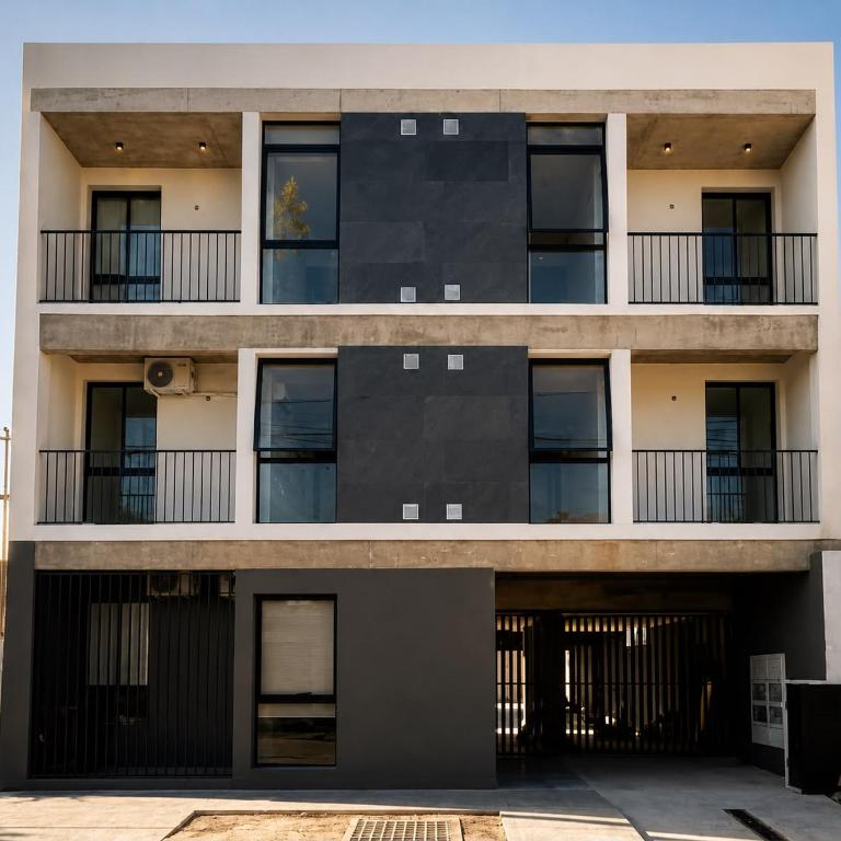 Cálido y Luminoso departamento a estrenar - Apartamento Estudio con cama grande - 23