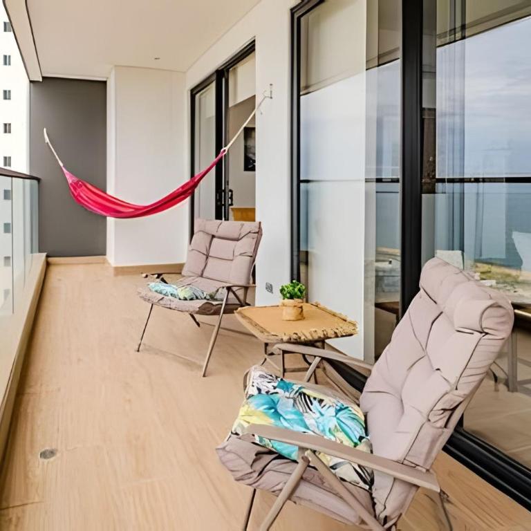 Exclusivo 1BR Apt, vista al mar & centro - Apartamento con vistas al mar - 51