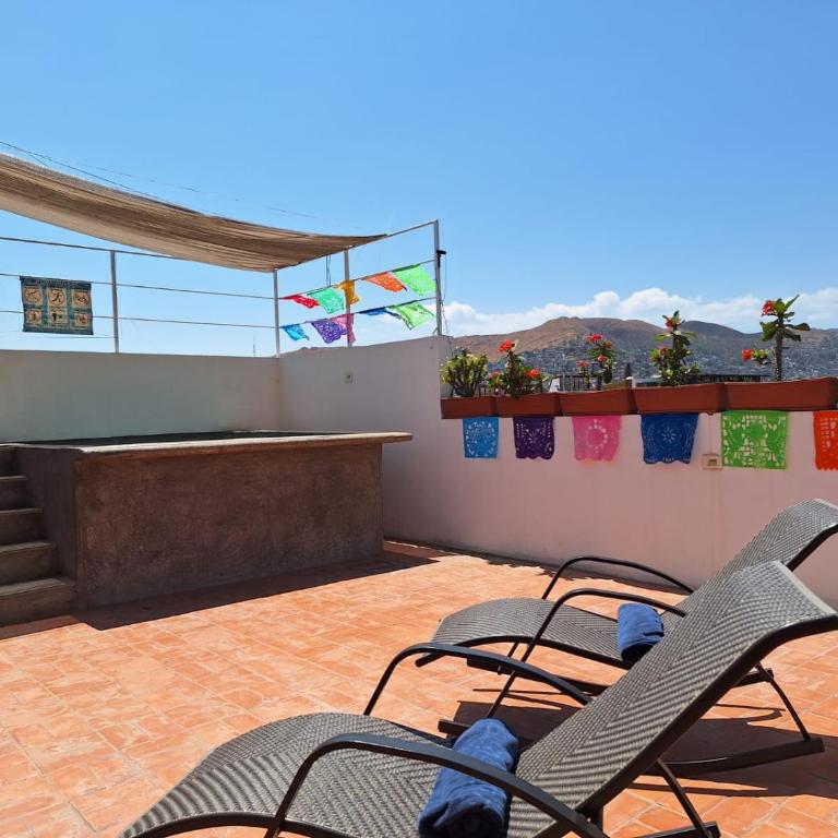 comfortable, spacious, central with a pool and terrace - Apartamento de 3 dormitorios - 13