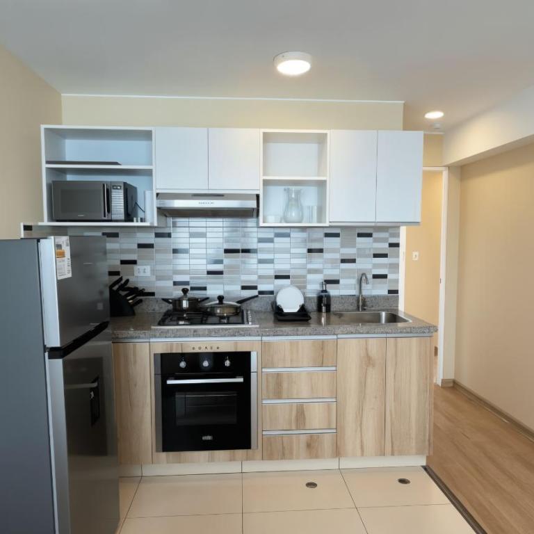 E Terraza Privada Free Parking Duplex 703 - Three-Bedroom Premium Apartment with Balcony - 10