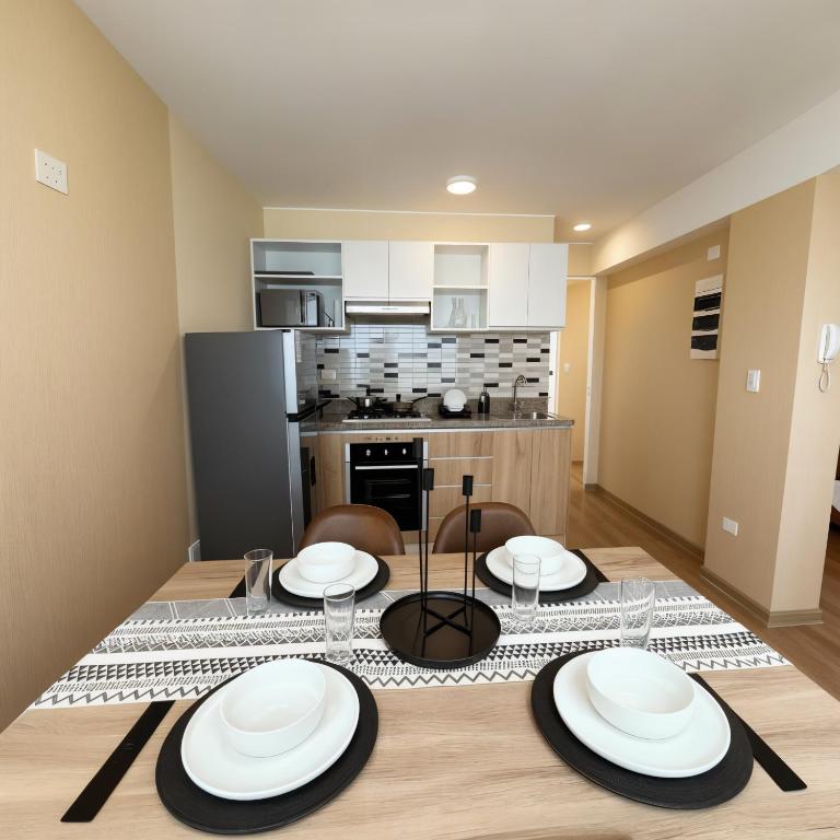 E Terraza Privada Free Parking Duplex 703 - Three-Bedroom Premium Apartment with Balcony - 13