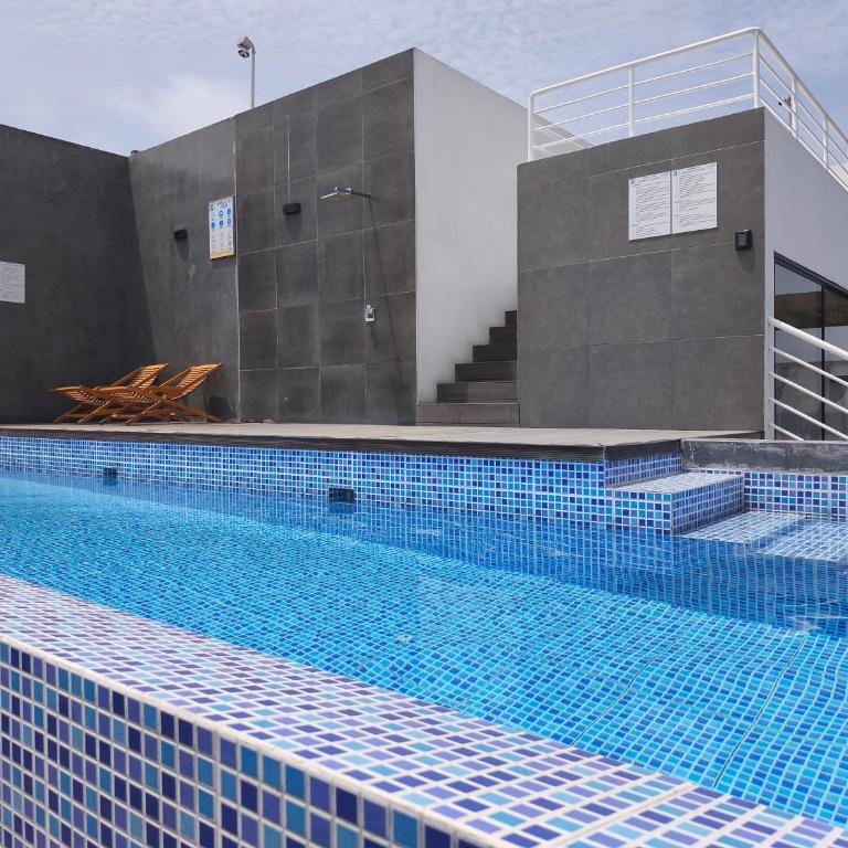 Pet Friendly Apart-Piscina-Parrilla-Billar-Gimnasio-Max 9 persons - Apartamento con balcón - 3