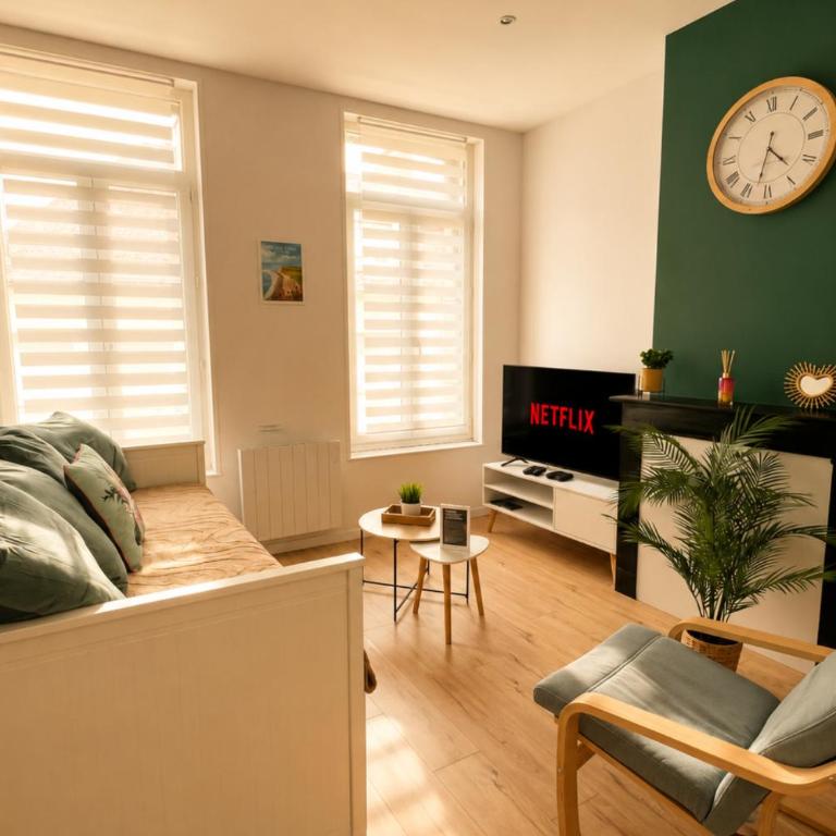 L'Instant Crèvecoeur centre ville Calais - Appartement 2 Chambres - 13