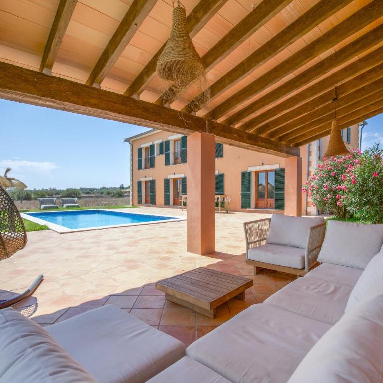 Harmonische Finca in Santanyi - Villa con vistas al jardín - 8