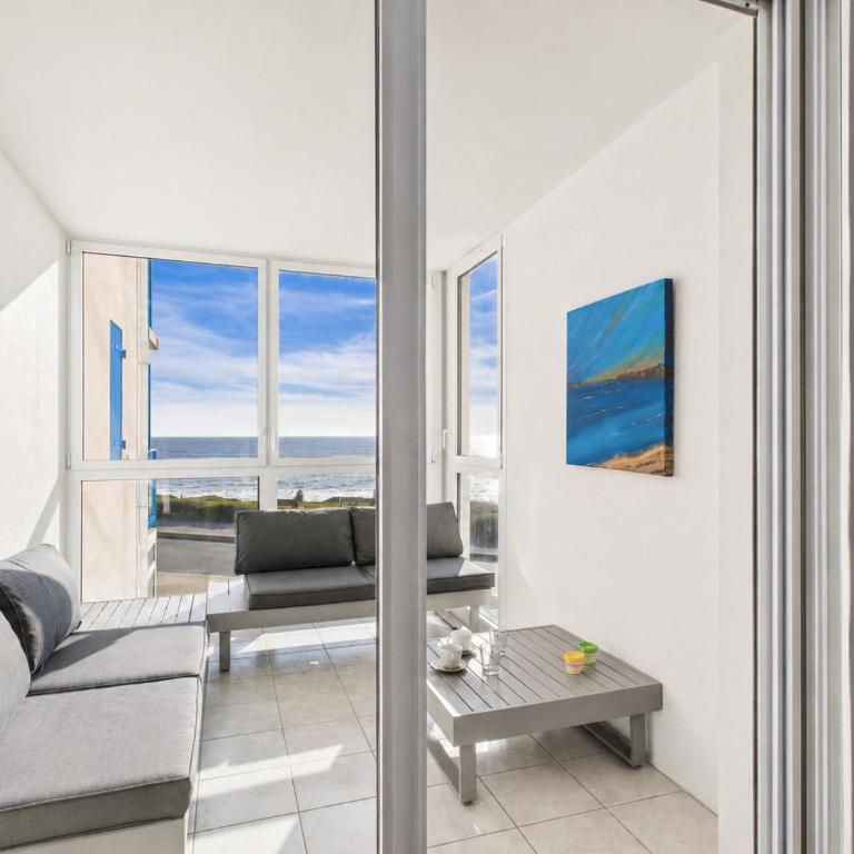 Superbe vue mer, plage à 300 m, cocon pour 5 - Appartement - 7