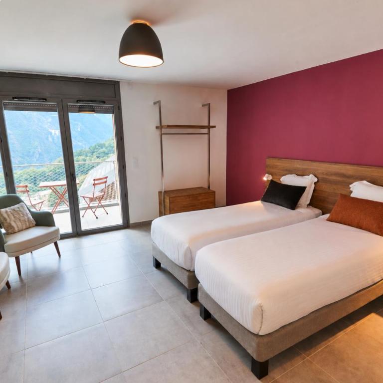 Pure Thermal Residence - Chambre Lits Jumeaux - 11
