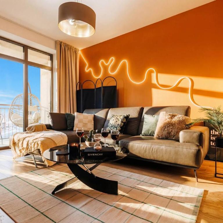 BW Aurora Prime PS4 Free Parking and Terrace - Deluks Apartman sa 2 Spavaće Sobe i Balkonom - 1
