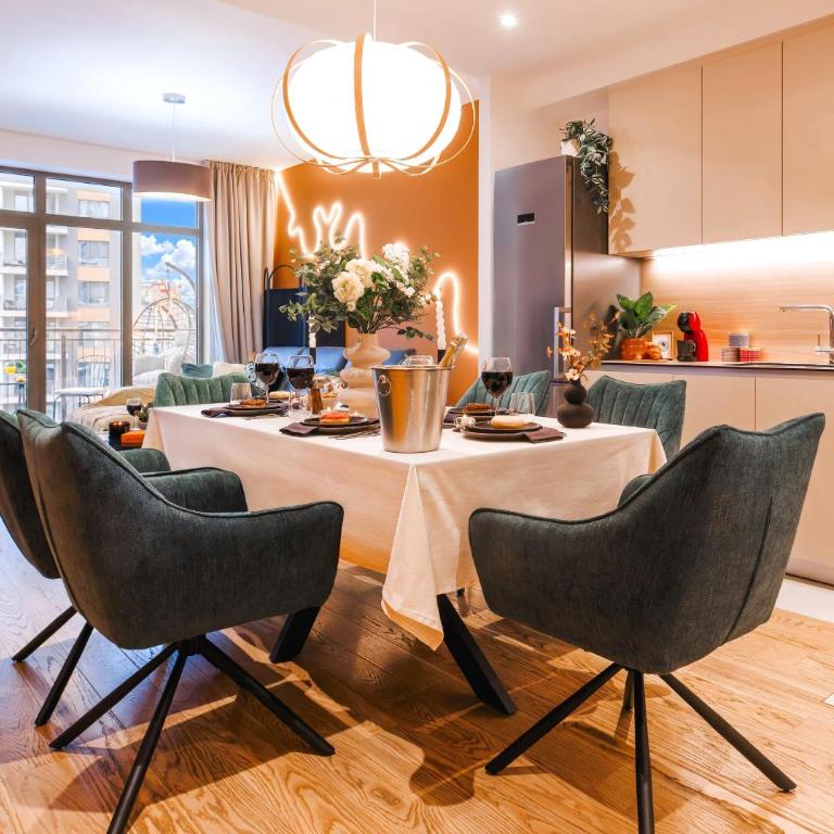 BW Aurora Prime PS4 Free Parking and Terrace - Deluks Apartman sa 2 Spavaće Sobe i Balkonom - 5