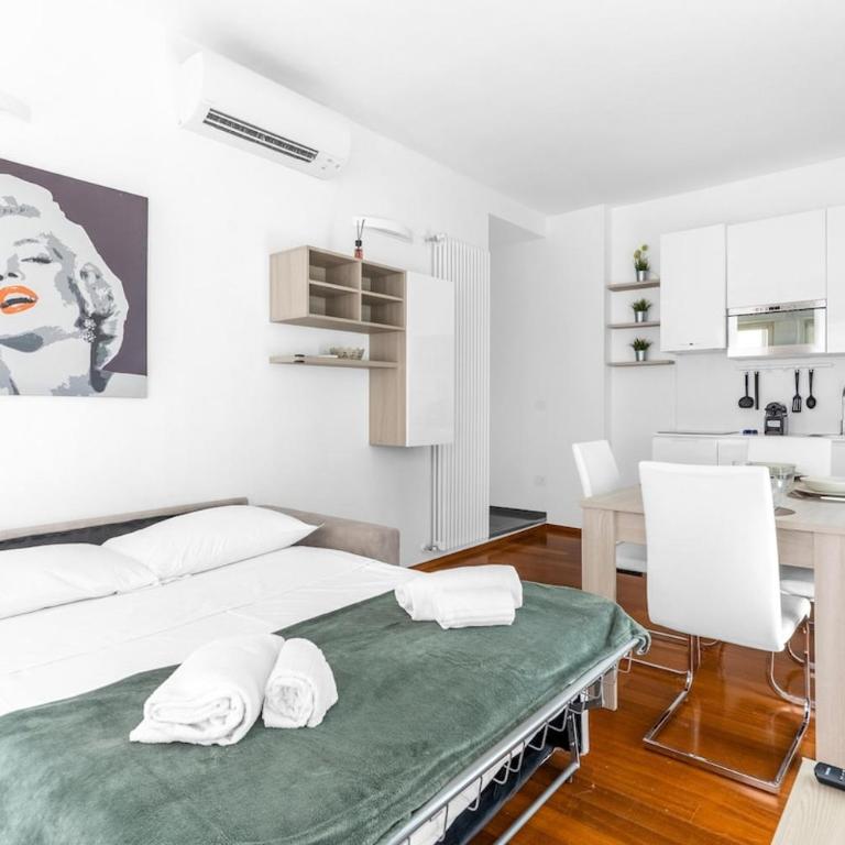 Citylife - Metro M1 Buonarroti - terrazza privata - x4 - Appartamento con 1 Camera da Letto e Terrazza - 8