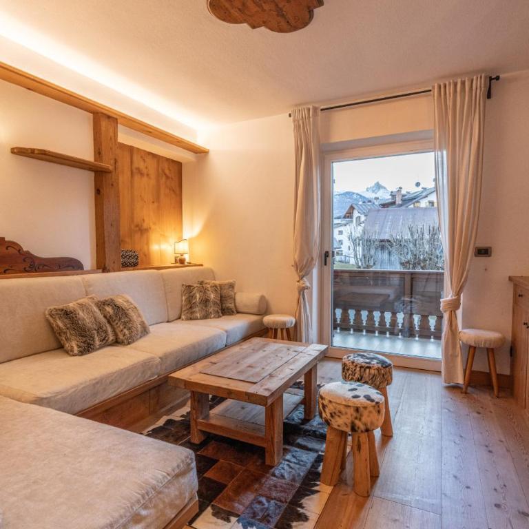 Casa Ampezzo, in the town center with balcony and parking area - Appartamento con 3 Camere da Letto e con Balcone - 26