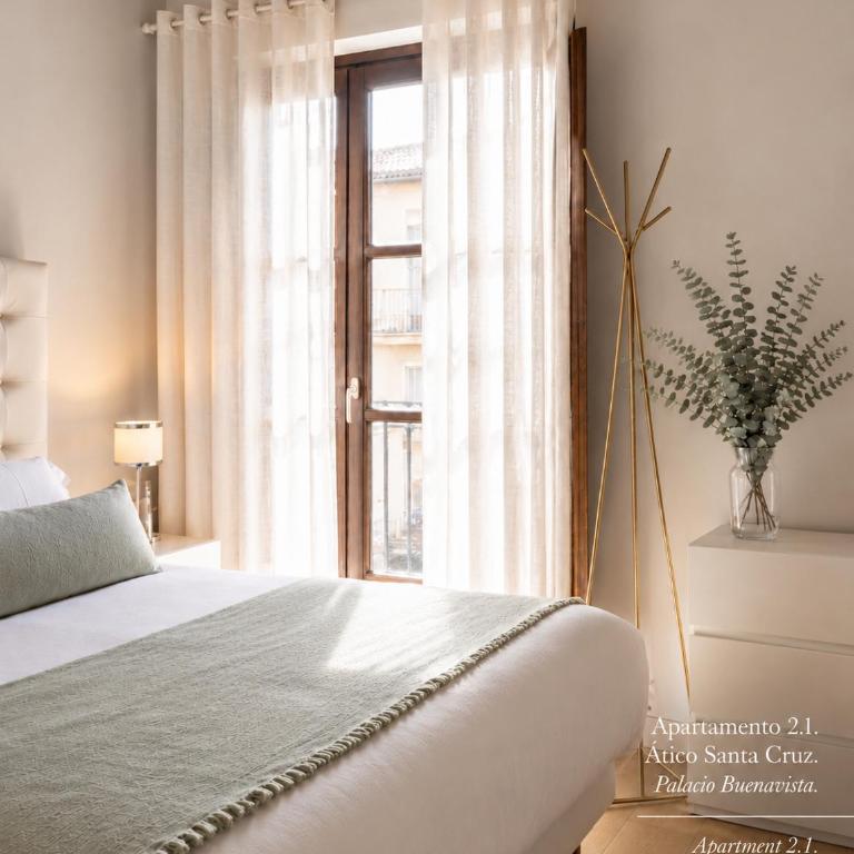 Palacio del siglo XVII frente a los Jardines de Murillo - Apartamento de 3 dormitorios - 12