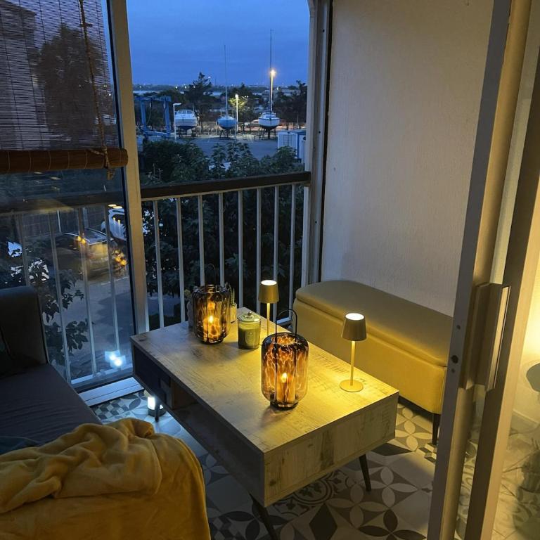 T2 climatisé sur le Port de Carnon - Appartement 1 Chambre - 12