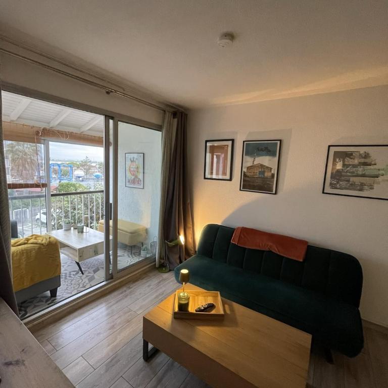 T2 climatisé sur le Port de Carnon - Appartement 1 Chambre - 18
