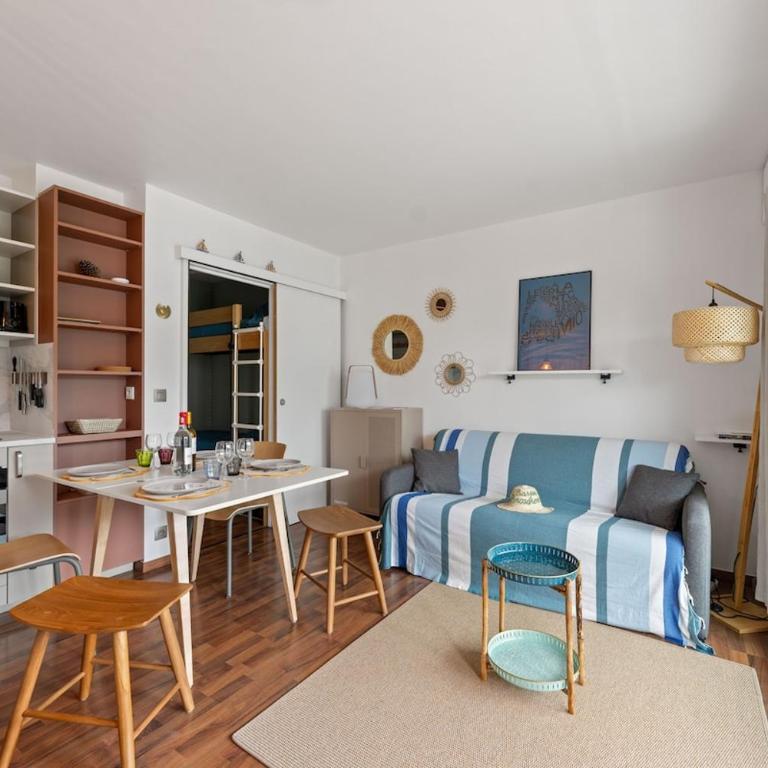 Appartement Oyat - Climatisation et plage - Superior Apartment mit 1 Schlafzimmer - 9