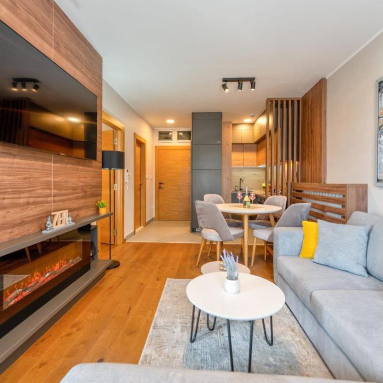 King's Square Lux apartment Zlatibor 1 - Appartement 1 Chambre de Luxe - Vue sur Jardin - 5