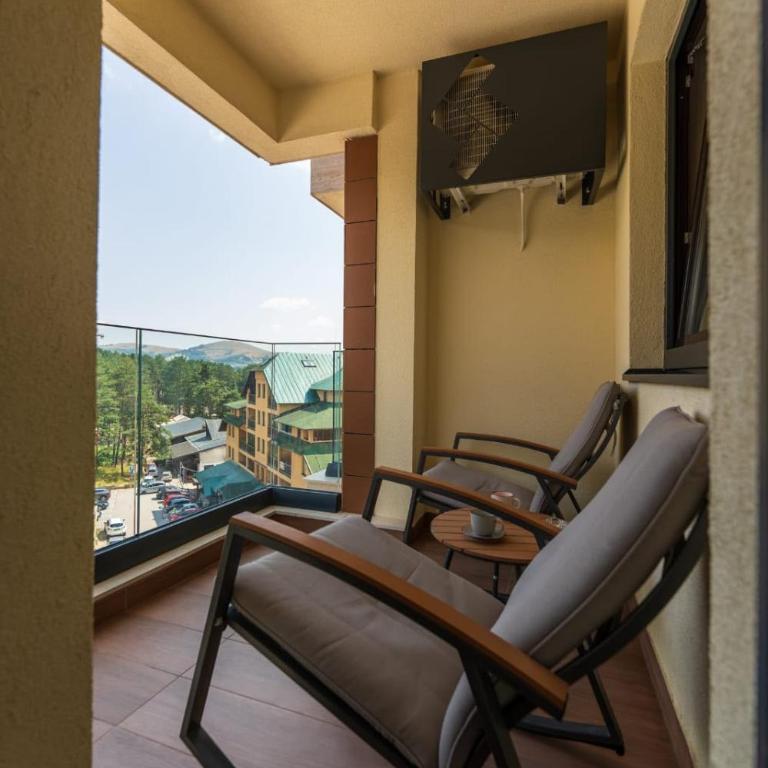 King's Square Lux apartment Zlatibor 1 - Appartement 1 Chambre de Luxe - Vue sur Jardin - 13