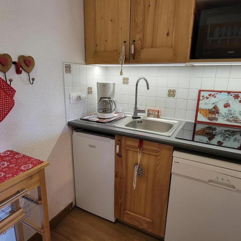 2 pièces confortable près des pistes, balcon, WIFI - Appartement 1 Chambre - 11