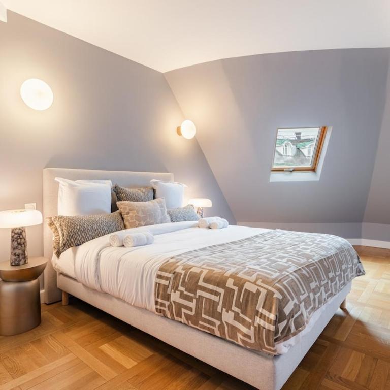 Grand appartement design sous les toits, Paris 16e - Appartement - 10