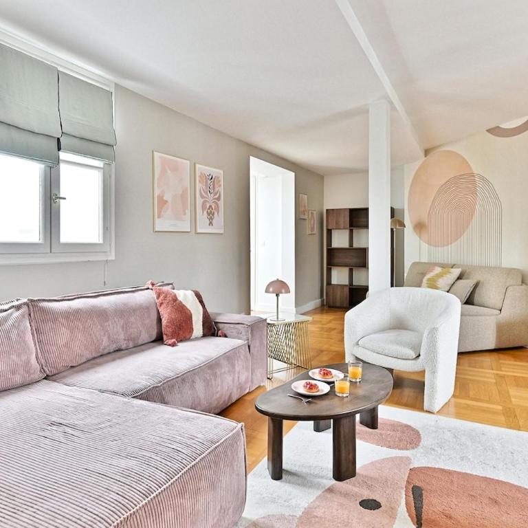 Lumineux & spacieux - Vue dégagée, Arc de Triomphe - Appartement - 2