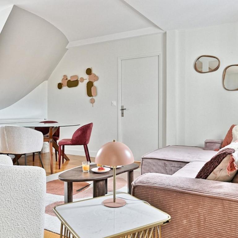 Lumineux & spacieux - Vue dégagée, Arc de Triomphe - Appartement - 6