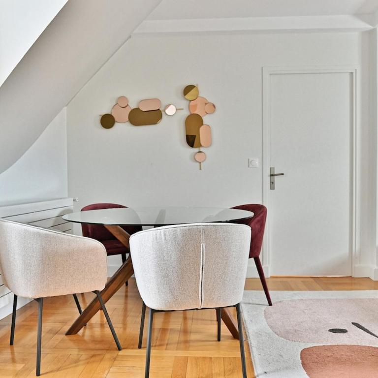 Lumineux & spacieux - Vue dégagée, Arc de Triomphe - Appartement - 13