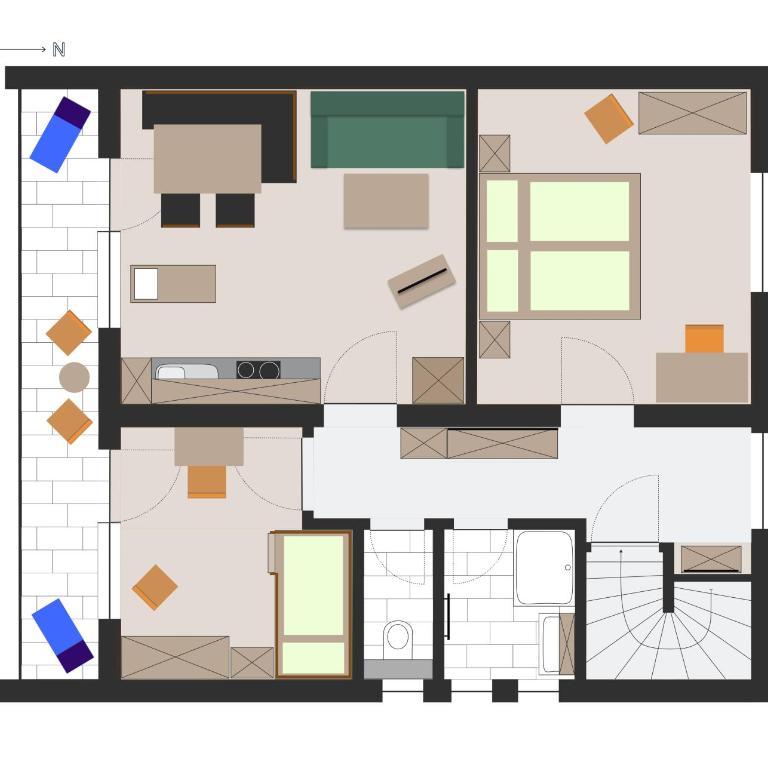 Appartement Schareckblick - Appartamento con doccia - 2