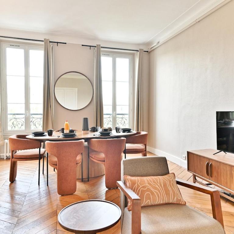 Spacious 4 bedrooms - Paris 11th with style - Appartamento - 32