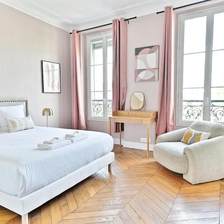 Spacious 4 bedrooms - Paris 11th with style - Appartamento - 37