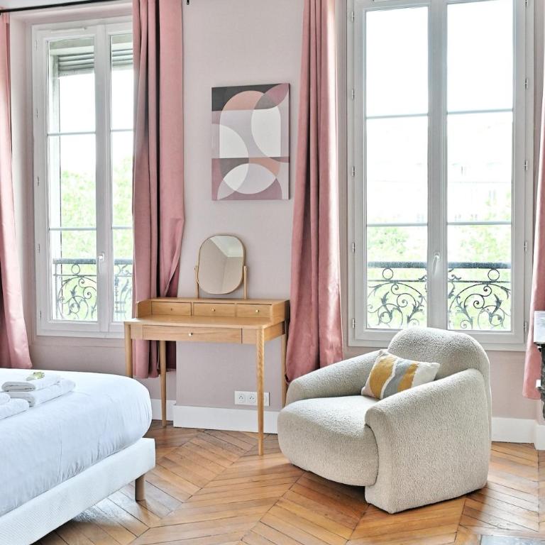 Spacious 4 bedrooms - Paris 11th with style - Appartamento - 52
