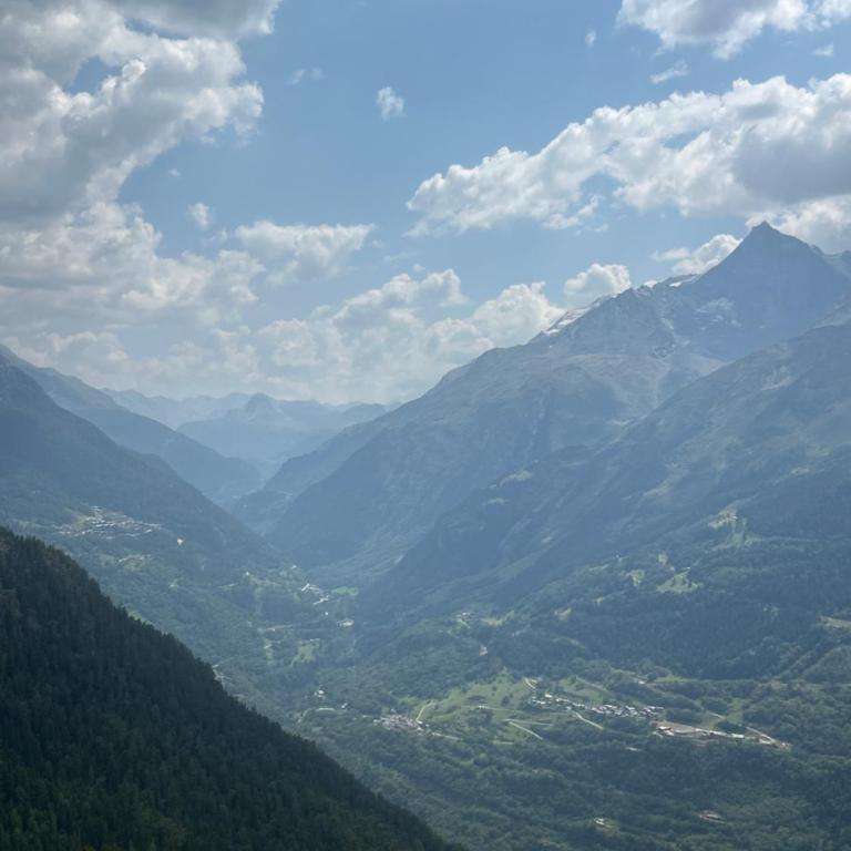 Chalet des Eucherts - La Rosiere- Appartement spacieux, 112 m2, 4 chambres pour 9-10 personnes, 300 m des pistes, parking privé, Vue exceptionnelle - Apartment - 3