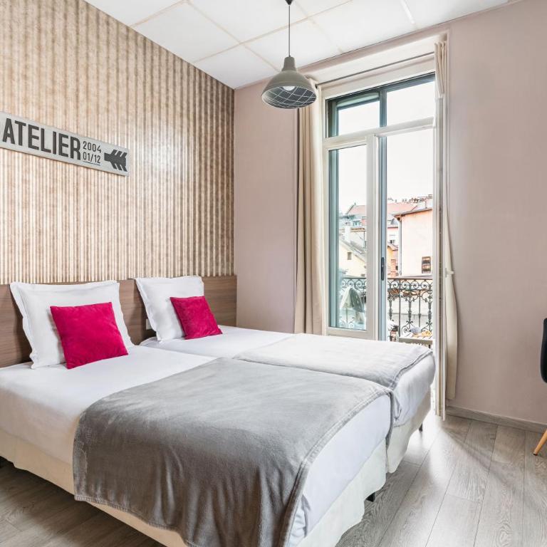 Atipik Hôtel - Chambre Lits Jumeaux - 16 M² - 3