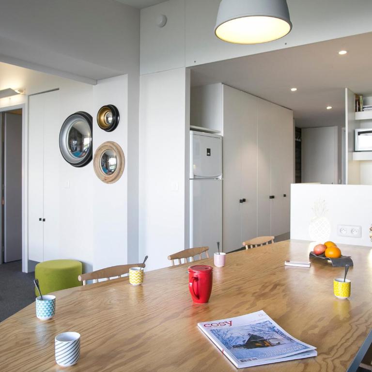 Appartement rénové calme avec balcon, parking, wifi – 7/8 pers - Appartement 1 Chambre - 15